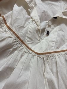 White Long Sleeve Top