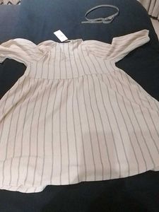 Brand New Lovely Beige Dress