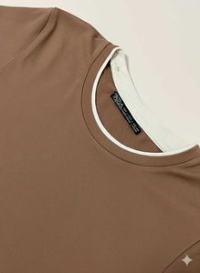 Brown Ringer T-Shirt