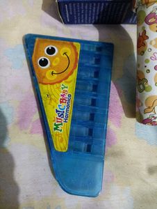 Combo Of Ben10 Cards, Harmonica, Kaleidoscope