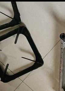 Gas Stove 2 Burner Steel Bajaj