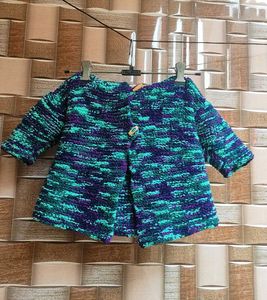 Cute Knitted Baby Cardigan