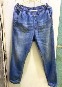 Unisex High waist Blue joggers