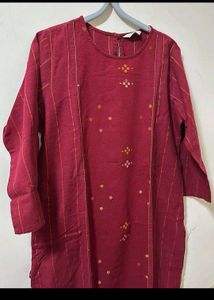 Burgundy Tunic Dress