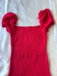 Shein Red Mini Dress