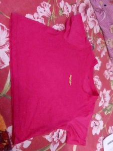 Zudio M Size Rosepink Crop top