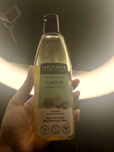 Soulflower Castor Oil for Hair Growth