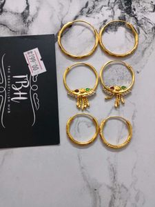 Combo of 3 ings pairs o