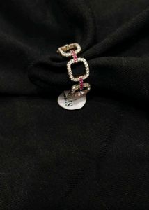 Stylish Link 🔗 Ring 925 Silver