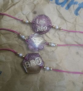 Resin Rakhi Handmade