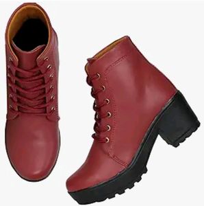 Women Latest High Anckle Fur Boots