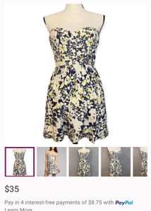 Floral Print Mini Dress