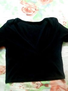 Black Crop Top