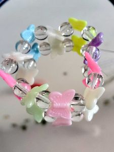 🎀 Butterfly Beaded Bracelet ❤