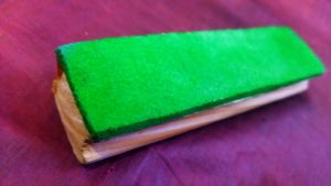 Duster for roughing on board