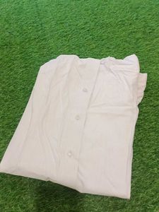 Classic White Button-Down Shirt