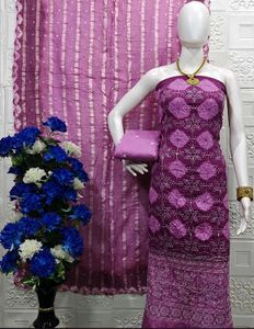 Green Dress Material