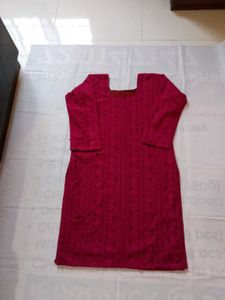 New Chikankari Kurti
