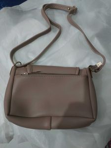 Beige Crossbody Bag