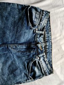 Acid Wash Denim Jeans