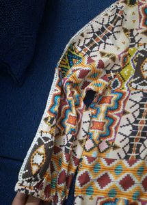 Aztec Print Top M