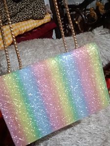 Rainbow Fashion Handbag