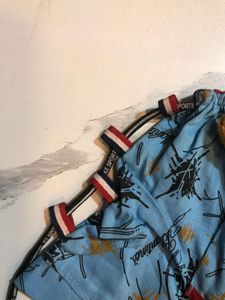 Vintage Teddy Bear Pocket Overalls