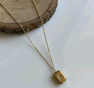 Square Sunshine Necklace