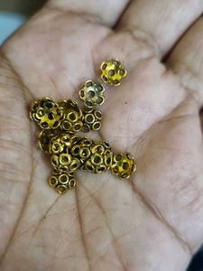 Jhumka Caps Golden