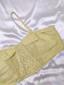 Crochet Bralette Detail Top