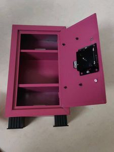 mini iron Piggy Bank with keys