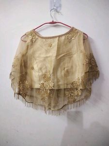 Elegant Designer Gold Blouse