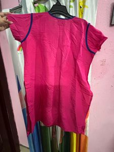 Funky Pink Mini Kurti