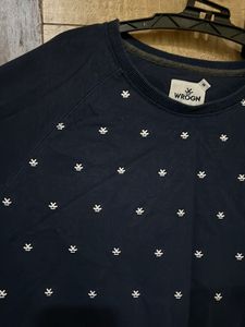 Wrogn Men’s Nevy Blue sweatshirt