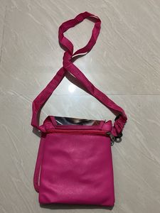 Pink Sling Bag