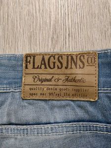 Sc8868 Flags Jns Jeans Waist 40