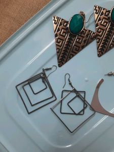 Geometric Earring Comco Of 3