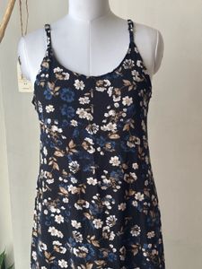 summer string dress high low