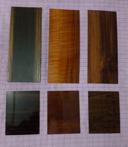 Wooden board Wall Decor Item, Pack Of 3 brown Sets