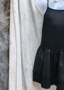 311. Black Slip Dress