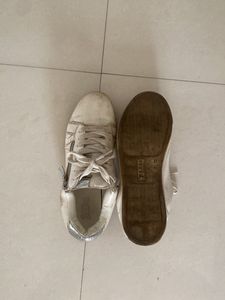 Used White Casual Shoes