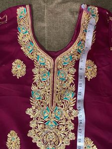 Embroidered Kurta Set with dupatta