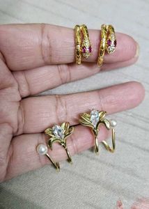 Unique Gold Tone Small Danglers