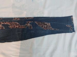 Leopard Print Woolen Jegging