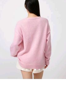 Pink Floral Sweater 🌸