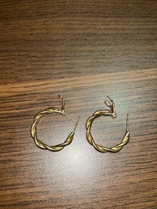 Gold Hoop Earrings