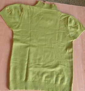 Vintage Bequete Green Knit Top