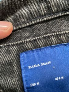 Zara denim jacket medium size