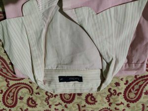 Combo SetWomen&#39;s Shirts - Blue Stripe &amp; Pink Flora