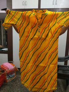 Striped Yellow Tunic